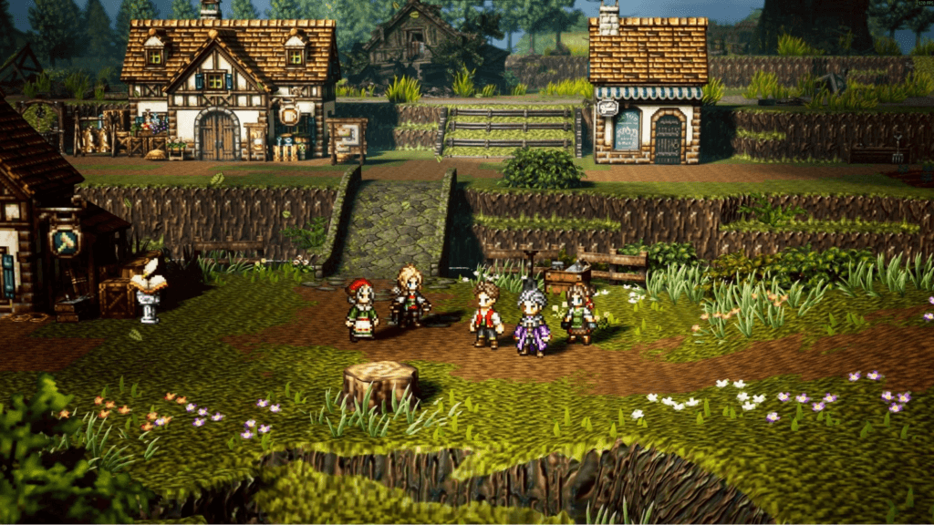 Octopath Traveler 0 HD-2D Grafikler ve Atmosfer